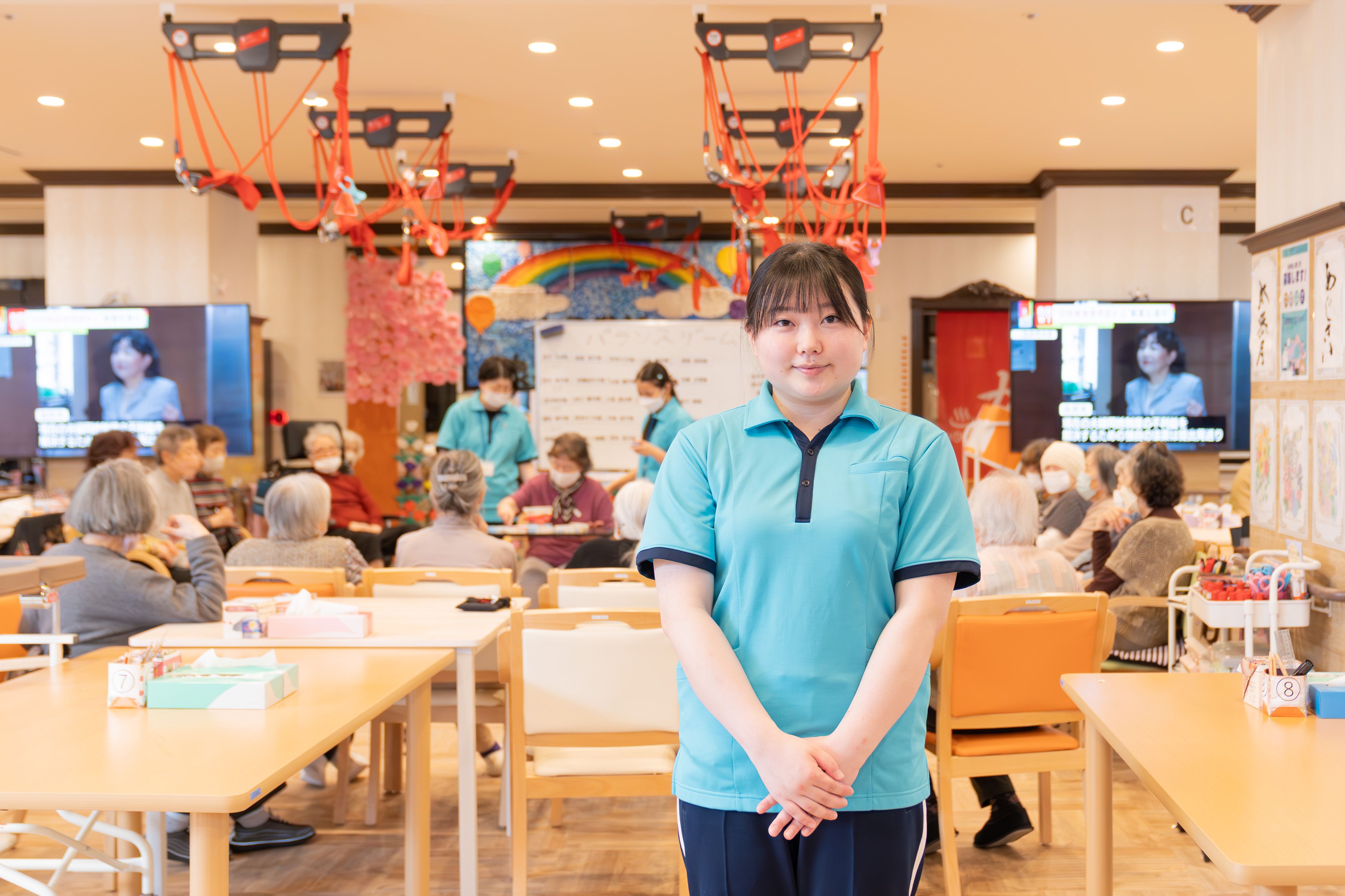 背中を押してくれる環境がここに。 働きながら看護を学ぶ。